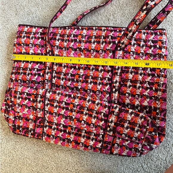 Vera Bradley Villager Tote in Houndstooth Tweed - Picture 3 of 11